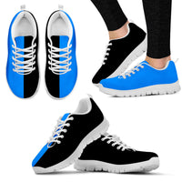 Black And Blue Sneakers Simple Style LT8 - Wonder Print Shop