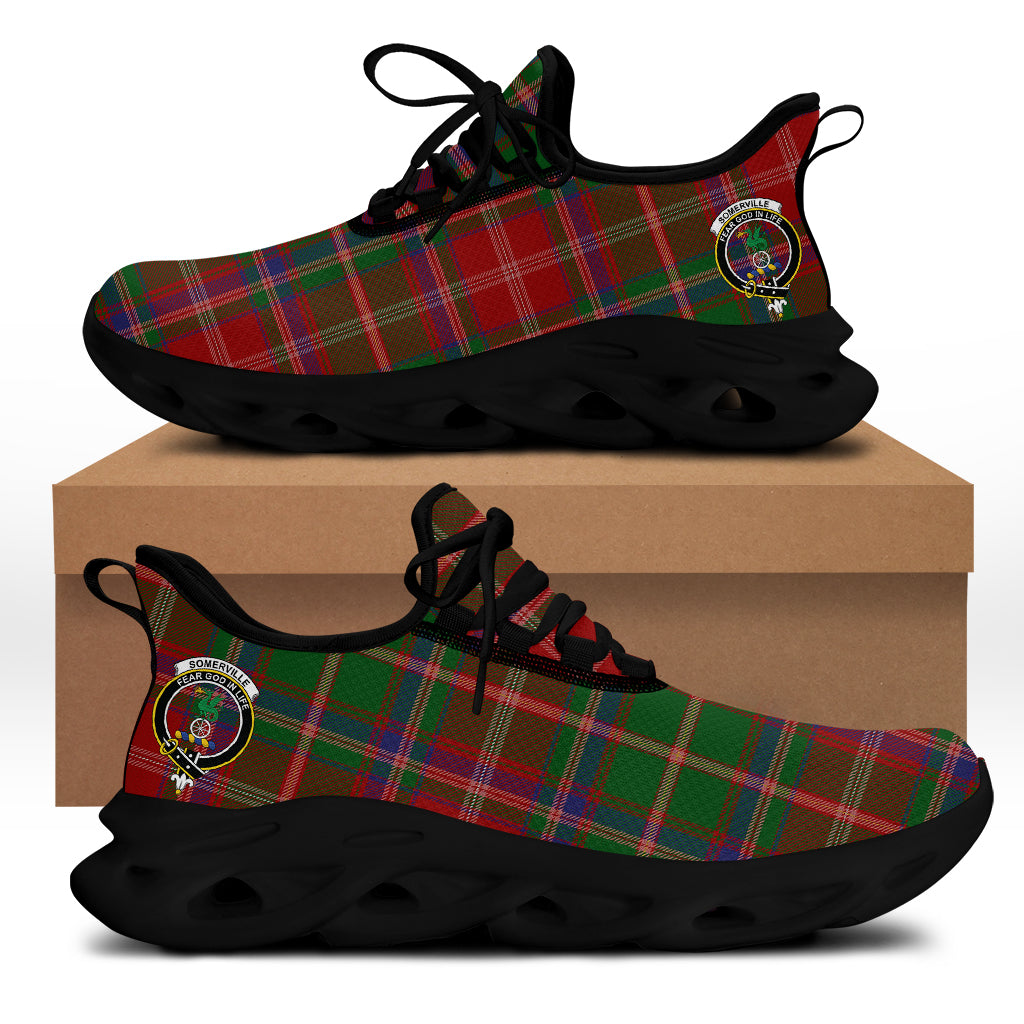 scottish-somerville-clan-crest-tartan-clunky-sneakers