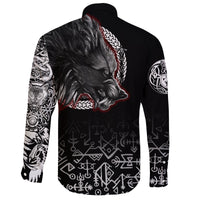 Fenrir Blood Long Sleeve Shirt - Tattoo Style RLT12 - Wonder Print Shop