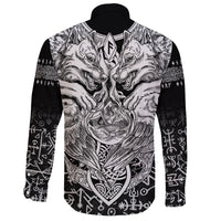 Viking Long Sleeve Shirt Wolf and Raven Special RLT12 - Wonder Print Shop