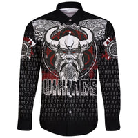 Viking Odin Honor Long Sleeve Shirt - Viking Pattern RLT12 - Wonder Print Shop