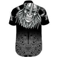 skull-viking-shorts-sleeve-shirt-ornate-pattern