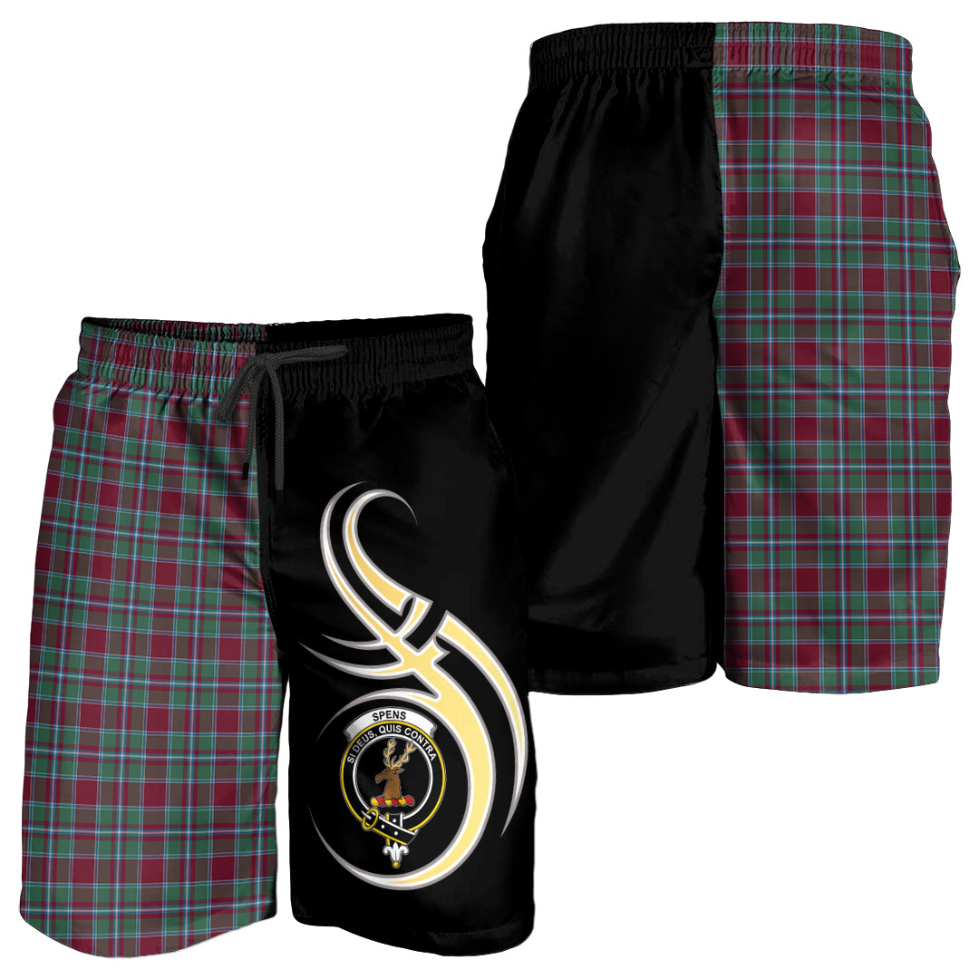 scottish-spens-spence-clan-crest-believe-in-me-tartan-men-shorts