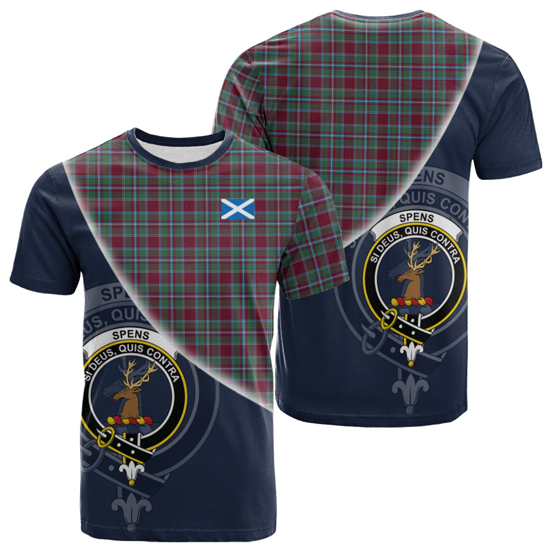 scottish-spens-spence-clan-crest-tartan-scotland-flag-half-style-t-shirt
