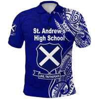 St. andrews High School Polo Shirt Original Style LT8 - Wonder Print Shop
