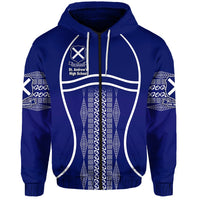 Custom St. Andrews High School Zip Hoodie Unique Vibes LT8 - Wonder Print Shop