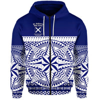 Custom St. Andrews High School Zip Hoodie Simplified Version LT8 - Wonder Print Shop