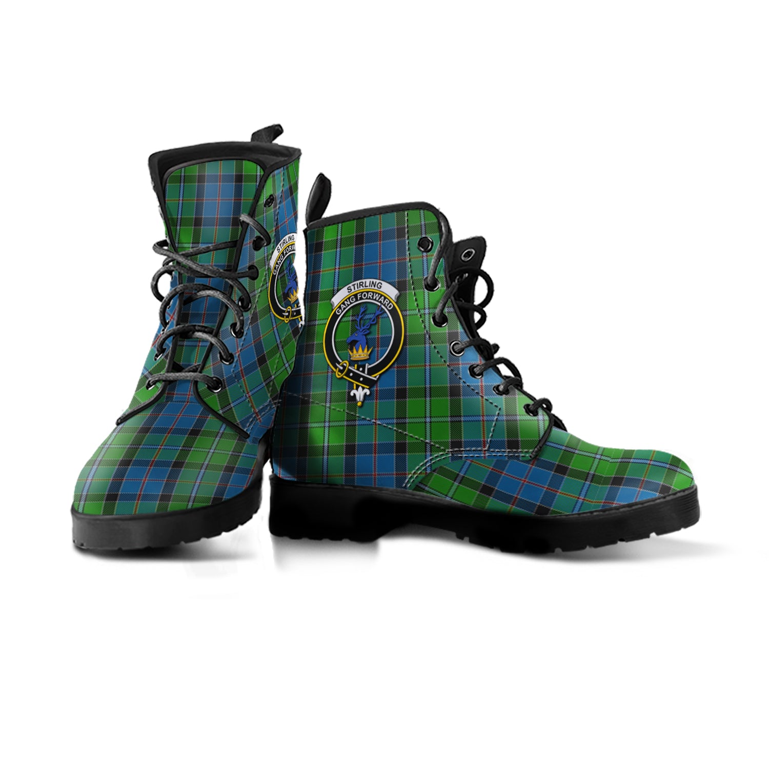 scottish-stirling-clan-crest-tartan-leather-boots