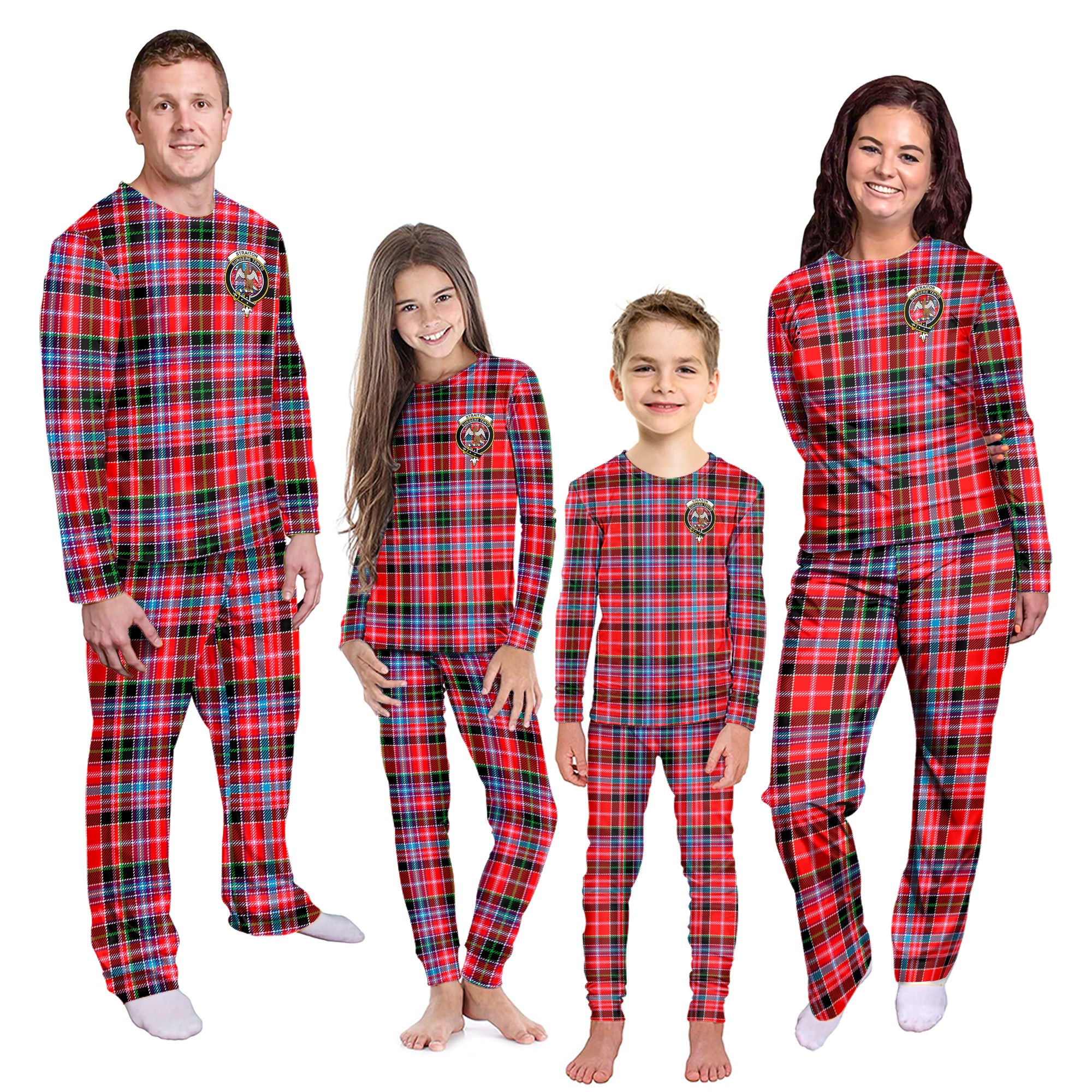 scottish-straiton-clan-crest-tartan-pajama