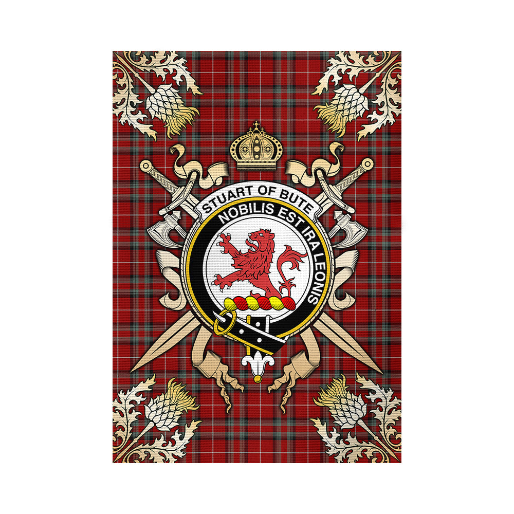 scottish-stuart-of-bute-clan-crest-gold-courage-sword-tartan-garden-flag