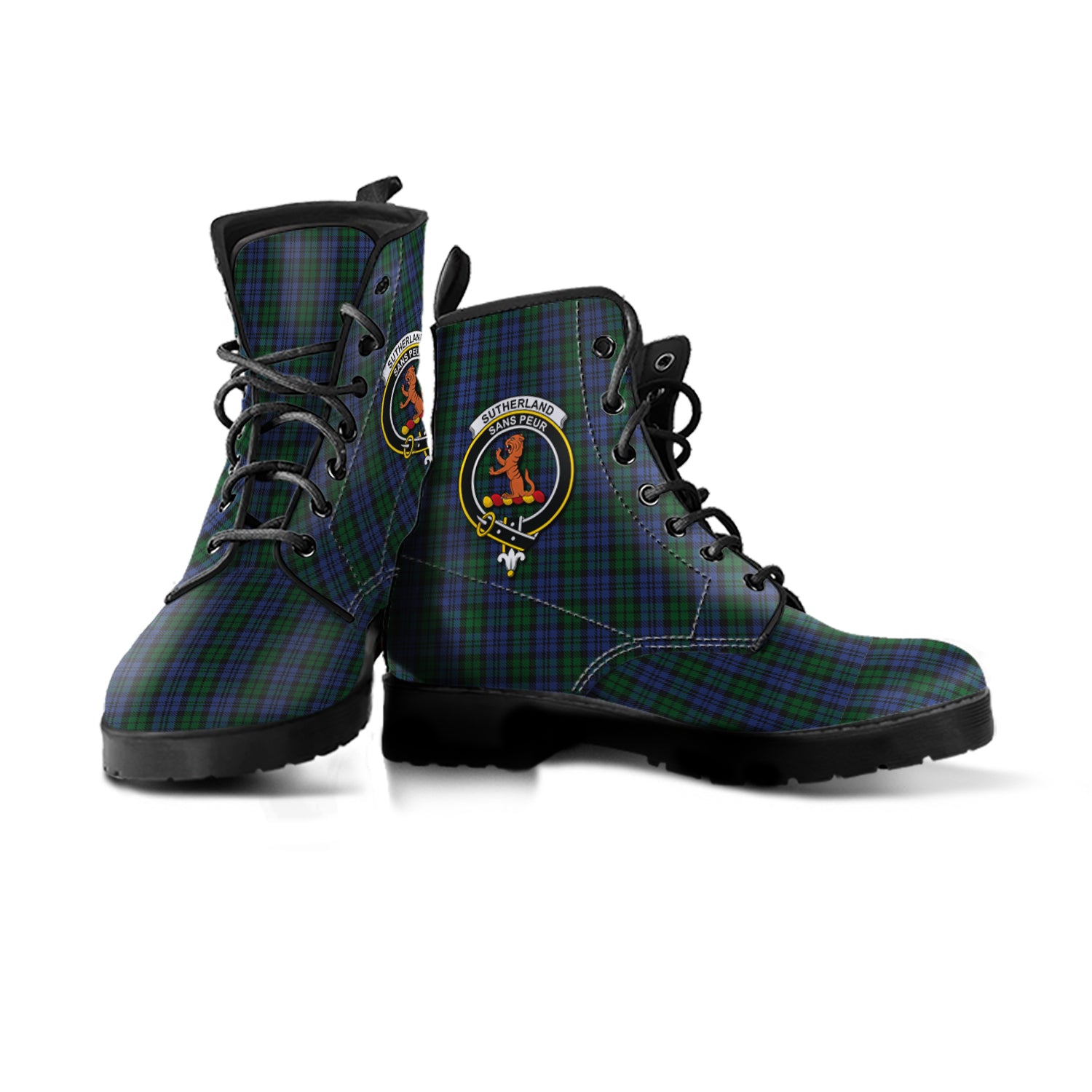 scottish-sutherland-clan-crest-tartan-leather-boots