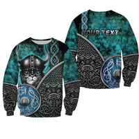 Viking Clothing Viking 3D Cat Sweatshirts RLT12 - Wonder Print Shop