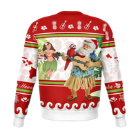 Hawaii Christmas Sweatshirt - Mele Kalikimaka Santa Claus Style 2 - Wonder Print Shop