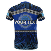 Custom Federated States of Micronesia T Shirt Polynesian Patterns LT6 - Wonder Print Shop