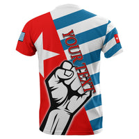 Custom Free West Papua T Shirt Clenched Hands Flag LT6 - Wonder Print Shop