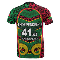 Vanuatu T Shirt Independence Day Pig Tusk Lt6 - Wonder Print Shop