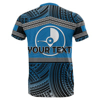 Custom Yap T Shirt Polynesian Patterns LT6 - Wonder Print Shop