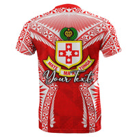 Custom Kolisi Tonga T Shirt Red Style LT6 - Wonder Print Shop