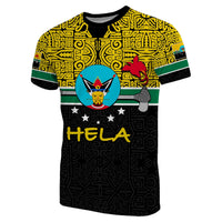 Custom Hela Province T Shirt Of Papua New Guinea LT6 - Wonder Print Shop