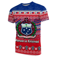 Samoa Christmas Manuia Le Kirisimasi T Shirt LT6 - Wonder Print Shop