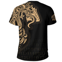 Viking T Shirt, Best Jormungand Tattoo Style RLT12 - Wonder Print Shop