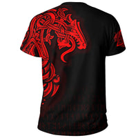 Viking T Shirt, Best Jormungand Tattoo Style RLT12 - Wonder Print Shop