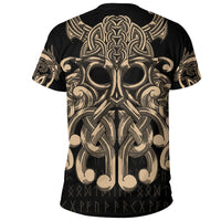 Viking T Shirt, Chest Tattoo All Over Print RLT12 - Wonder Print Shop