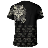 Viking T Shirt Nordic Wolves RLT12 - Wonder Print Shop