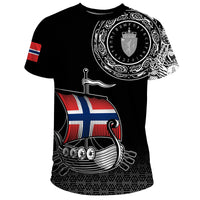Viking T Shirt Norwegian Drakkar RLT12 - Wonder Print Shop