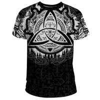 Viking T Shirt Dragon Celtic RLT12 - Wonder Print Shop