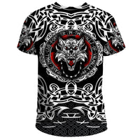 Viking T Shirt, Fenrir Wolf RLT12 - Wonder Print Shop