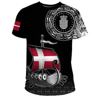 Viking T Shirt Danish Drakkar RLT12 - Wonder Print Shop