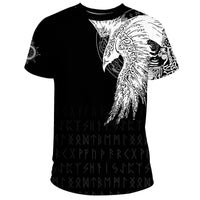 Viking T Shirt Mystical Raven Tattoo Special RLT12 - Wonder Print Shop