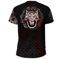 Viking T Shirt Fenrir Viking Blood 3D RLT12 - Wonder Print Shop