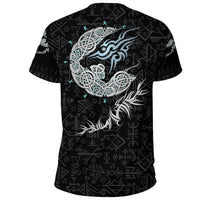 Viking Fenrir Wolf T Shirt RLT12 - Wonder Print Shop