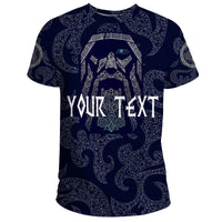 Custom Viking T Shirt Odin God Tattoo RLT12 - Wonder Print Shop