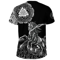 Viking T Shirt Sleipnir Odin RLT12 - Wonder Print Shop