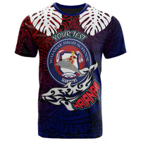 Hawaii Waianae High School Custom T Shirt Waianae High School Polynesian Pattern LT10 - Wonder Print Shop
