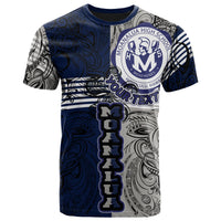 Hawaii Moanalua High School Custom T Shirt Moanalua High School Polynesian With Falcon Pattern LT10 - Wonder Print Shop