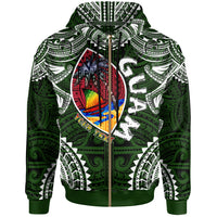 Guam Hoodie Custom Guam independence Day Wish You A Very Happy independence Day With Polynesian Patterns LT10 - Wonder Print Shop