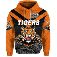 Custom Papua New Guinea Lae Snax Tigers Hoodie Rugby Original Style Black, Custom Text And Number LT8 - Wonder Print Shop