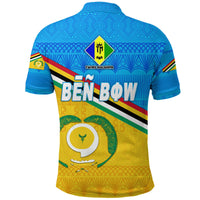 Ben Bow Torba Province Polo Shirt Vanuatu Pattern Traditional Style LT8 - Wonder Print Shop