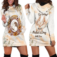 First Mother's Day - Expecting Mom With Baby Hoodie Dress TS07 - Wonder Print Shop