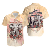 Then World Best Mom Now World Greatest Grandma - Mother's Day Hawaiian Shirt TS07 - Wonder Print Shop