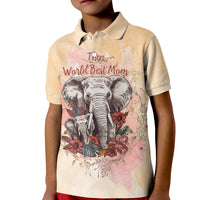 Then World Best Mom Now World Greatest Grandma Mothers Day Polo Shirt for Kid TS07 - Wonder Print Shop