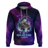 Custom Mom & Baby Hoodie Ursa Major Constellation TS07 - Wonder Print Shop