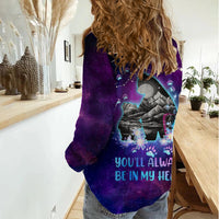 Personalised Mom & Baby Women Casual Shirt Ursa Major Constellation TS07 - Wonder Print Shop