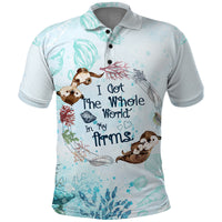 Mom Love You Like No Otter Polo Shirt TS07 - Wonder Print Shop
