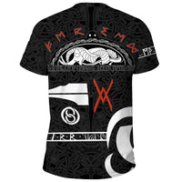 Viking T Shirt Raven Norse Mythology Tattoo A21 RLT12 - Wonder Print Shop