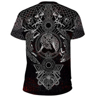 Viking T Shirt Fenrir Art RLT12 - Wonder Print Shop